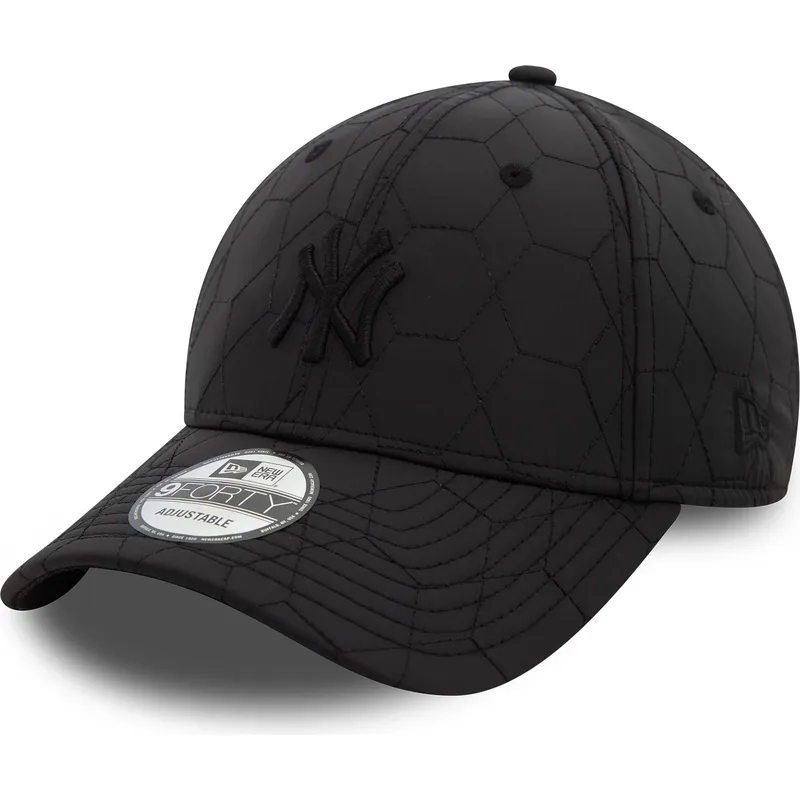 mutsid-kumer-must-reguleeritav-9forty-quilted-new-york-yankees-mlb-new-era