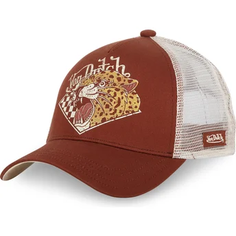 Mütsid kumer pruun snapback GUE Von Dutch