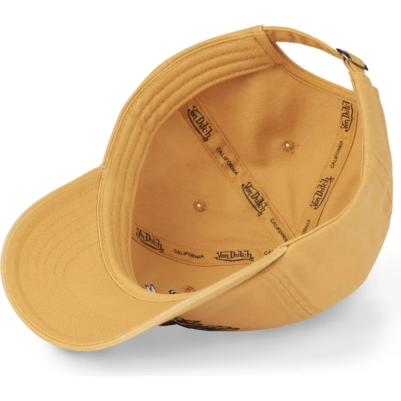 cap-kumer-yellow-adjustable-strap-von-dutch