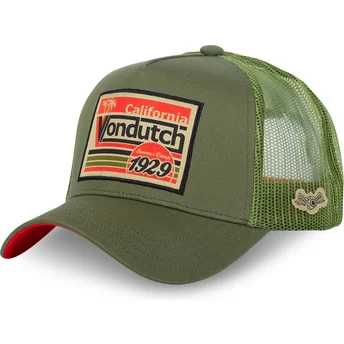Mütsid kumer roheline snapback SURF07 Von Dutch