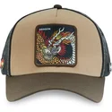 mutsid-kumer-pruun-snapback-dra-draakon-muutilised-olendid-capslab