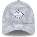 mutsid-kumer-hall-reguleeritav-9twenty-leaf-open-back-spring-training-fan-pack-2025-new-york-yankees-mlb-new-era