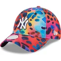 mutsid-kumer-mitmevarviline-reguleeritav-9twenty-spots-spring-training-fan-pack-2025-new-york-yankees-mlb-new-era