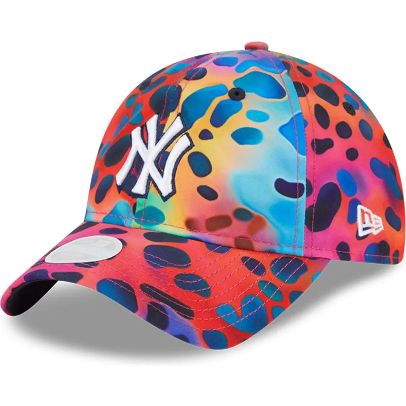 mutsid-kumer-mitmevarviline-reguleeritav-9twenty-spots-spring-training-fan-pack-2025-new-york-yankees-mlb-new-era