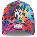 mutsid-kumer-mitmevarviline-reguleeritav-9twenty-spots-spring-training-fan-pack-2025-new-york-yankees-mlb-new-era