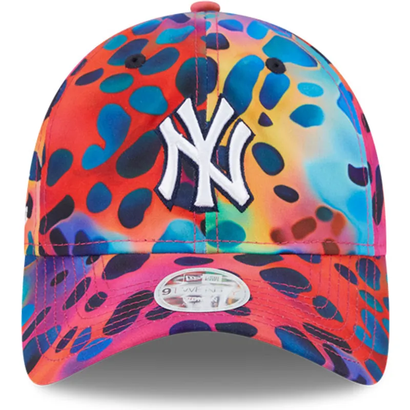 mutsid-kumer-mitmevarviline-reguleeritav-9twenty-spots-spring-training-fan-pack-2025-new-york-yankees-mlb-new-era