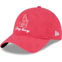mutsid-kumer-roosa-reguleeritav-9twenty-pattern-spring-training-fan-pack-2025-los-angeles-dodgers-mlb-new-era