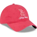mutsid-kumer-roosa-reguleeritav-9twenty-pattern-spring-training-fan-pack-2025-los-angeles-dodgers-mlb-new-era