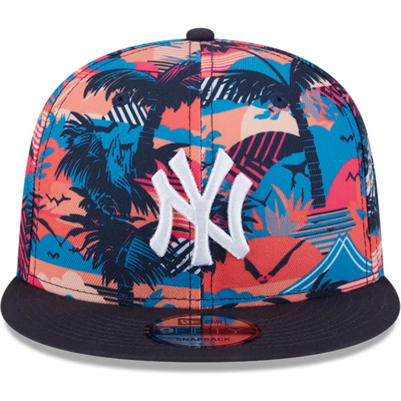 mutsid-lame-mitmevarviline-snapback-9fifty-printed-spring-training-fan-pack-2025-new-york-yankees-mlb-new-era