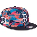 mutsid-lame-mitmevarviline-snapback-9fifty-printed-spring-training-fan-pack-2025-boston-red-sox-mlb-new-era