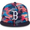 mutsid-lame-mitmevarviline-snapback-9fifty-printed-spring-training-fan-pack-2025-boston-red-sox-mlb-new-era