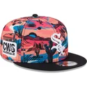 mutsid-lame-mitmevarviline-snapback-9fifty-printed-spring-training-fan-pack-2025-chicago-white-sox-mlb-new-era