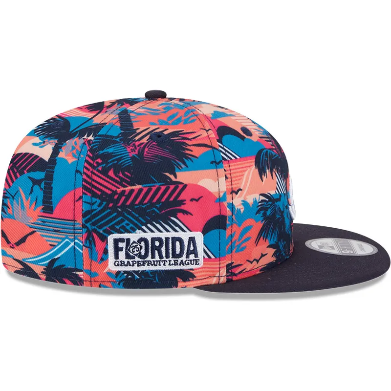 mutsid-lame-mitmevarviline-snapback-9fifty-printed-spring-training-fan-pack-2025-atlanta-braves-mlb-new-era