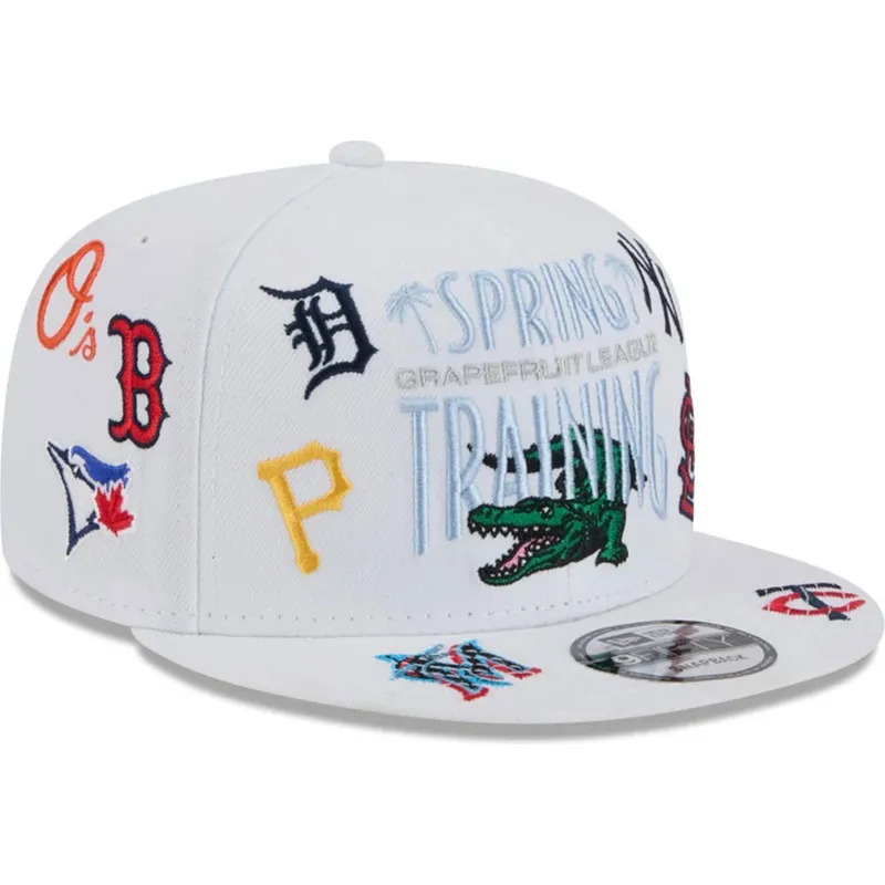 mutsid-lame-valge-snapback-9fifty-scatter-spring-training-fan-pack-2025-mlb-new-era mutsid-lame-valge-snapback-9fifty-scatter-spring-training-fan-pack-2025-mlb-new-era
