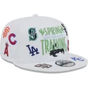 mutsid-lame-valge-snapback-9fifty-scatter-spring-training-fan-pack-2025-mlb-new-era