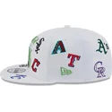 mutsid-lame-valge-snapback-9fifty-scatter-spring-training-fan-pack-2025-mlb-new-era