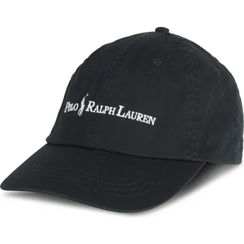 Cap kumer black adjustable strap Polo Ralph Lauren