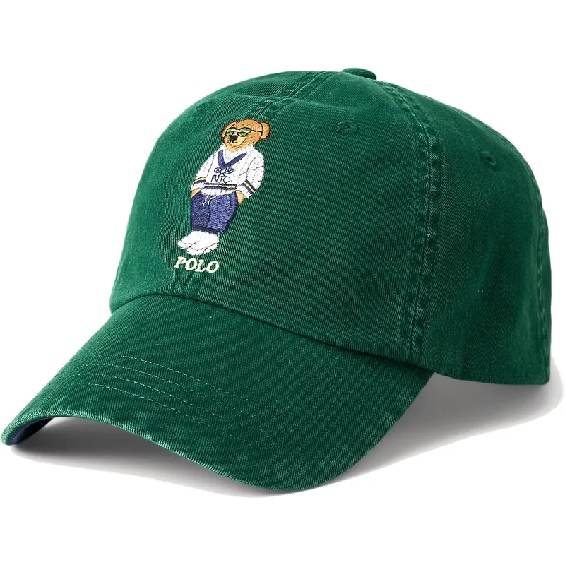mutsid-kumer-roheline-reguleeritav-classic-sport-bear-polo-ralph-lauren