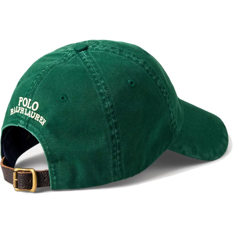 mutsid-kumer-roheline-reguleeritav-classic-sport-bear-polo-ralph-lauren