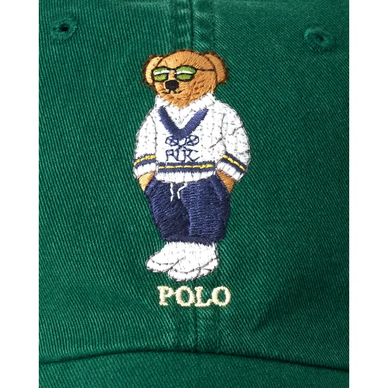 mutsid-kumer-roheline-reguleeritav-classic-sport-bear-polo-ralph-lauren