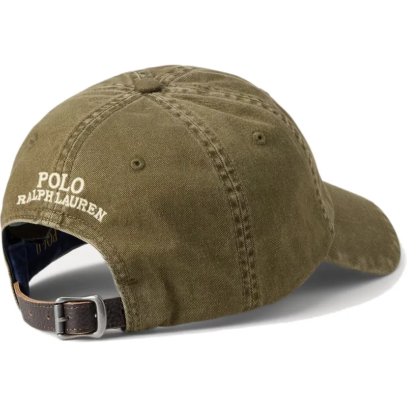 mutsid-kumer-roheline-reguleeritav-classic-sport-bear-polo-ralph-lauren