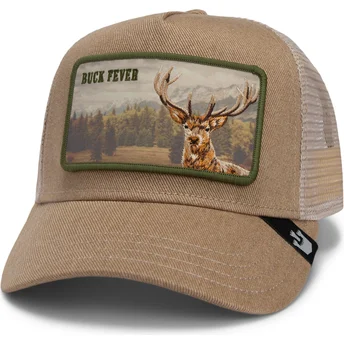 Goorin Bros. Deer Buck Fever Wild Heart The Farm Brown Trucker Hat