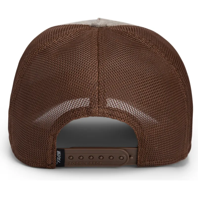 mutsid-kumer-veok-pruun-snapback-perro-chihuahua-amigo-suited-friend-business-professional-the-farm-the-farm-de-goorin-bros