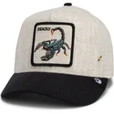 mutsid-kumer-beez-snapback-deadly-lethal-linen-rugged-comfort-the-farm-goorin-bros