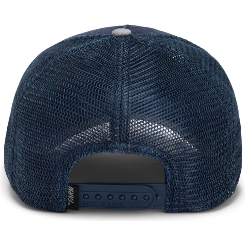mutsid-kumer-veok-meresinine-snapback-aguila-fierce-bird-of-prey-core-canvas-the-farm-the-farm-de-goorin-bros