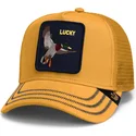 mutsid-kumer-kollane-snapback-lucky-gotta-be-quicker-core-canvas-the-farm-goorin-bros