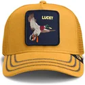 mutsid-kumer-kollane-snapback-lucky-gotta-be-quicker-core-canvas-the-farm-goorin-bros
