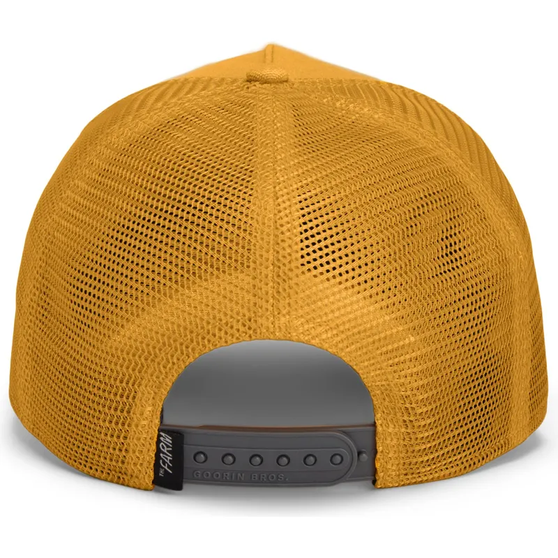 mutsid-kumer-kollane-snapback-lucky-gotta-be-quicker-core-canvas-the-farm-goorin-bros