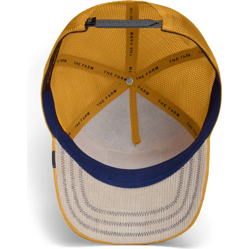 mutsid-kumer-kollane-snapback-lucky-gotta-be-quicker-core-canvas-the-farm-goorin-bros