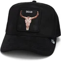 mutsid-kumer-must-snapback-dead-the-suede-skull-global-core-micro-suede-the-farm-goorin-bros