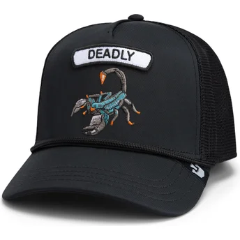 Mütsid kumer veok must snapback escorpión GB2 Deadly Scorp The Rocker The Farm The Farm de Goorin Bros.