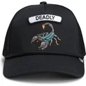 goorin-bros-scorpion-gb2-deadly-scorp-the-rocker-the-farm-black-trucker-hat