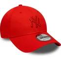 new-era-curved-brim-red-logo-9forty-colour-pack-new-york-yankees-mlb-red-adjustable-cap