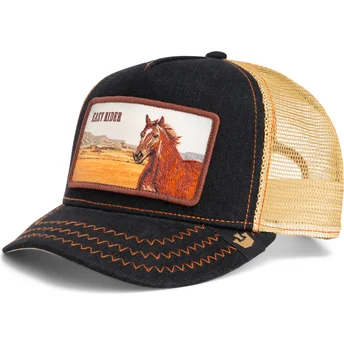 Cap kumer black snapback The Farm de Goorin Bros.