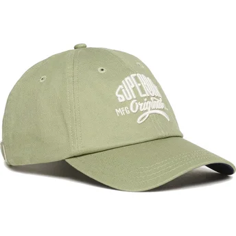 Mütsid kumer roheline reguleeritav rihm Graphic Seagrass Green Superdry