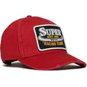 cap-kumer-red-adjustable-strap-superdry