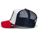 mutsid-kumer-veok-mitmevarviline-snapback-goorin-bros-cock-team-rooster-original-recipe-team-pride-the-farm-white-navy-blue-and-