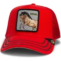 cap-kumer-red-snapback-goorin-bros-horse-rebel-the-wild-west-core-canvas-the-farm-red-hat-the-farm-de-goorin-bros