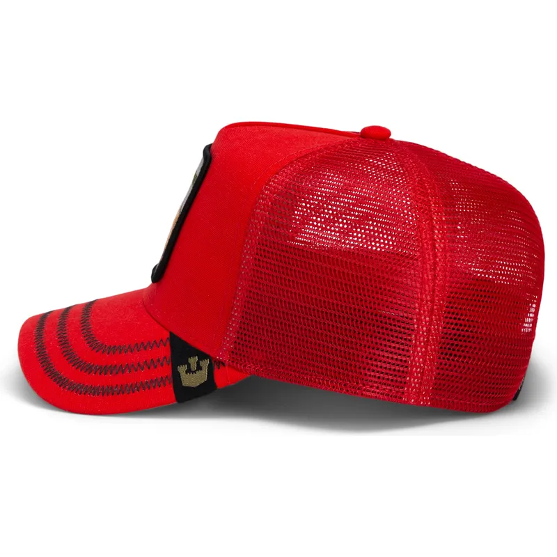 cap-kumer-red-snapback-goorin-bros-horse-rebel-the-wild-west-core-canvas-the-farm-red-hat-the-farm-de-goorin-bros