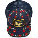 cap-kumer-navy-blue-snapback-goorin-bros-butterfly-hyper-active-flora-fauna-the-farm-navy-blue-hat-the-farm-de-goorin-bros
