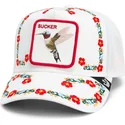 mutsid-kumer-valge-snapback-goorin-bros-hummingbird-sucker-necessary-nectar-flora-fauna-the-farm-white-hat-the-farm-goorin-bros
