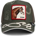cap-kumer-green-snapback-goorin-bros-work-double-shift-horse-play-the-farm-green-hat-the-farm-de-goorin-bros