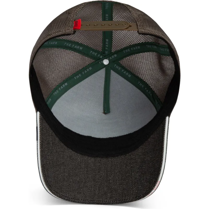 mutsid-kumer-roheline-snapback-goorin-bros-work-double-shift-horse-play-the-farm-green-hat-the-farm-goorin-bros