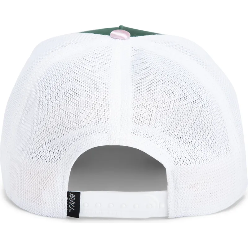 mutsid-kumer-mitmevarviline-snapback-goorin-bros-turtle-wavy-allablur-great-escape-the-farm-green-white-and-pink-hat-the-farm-go