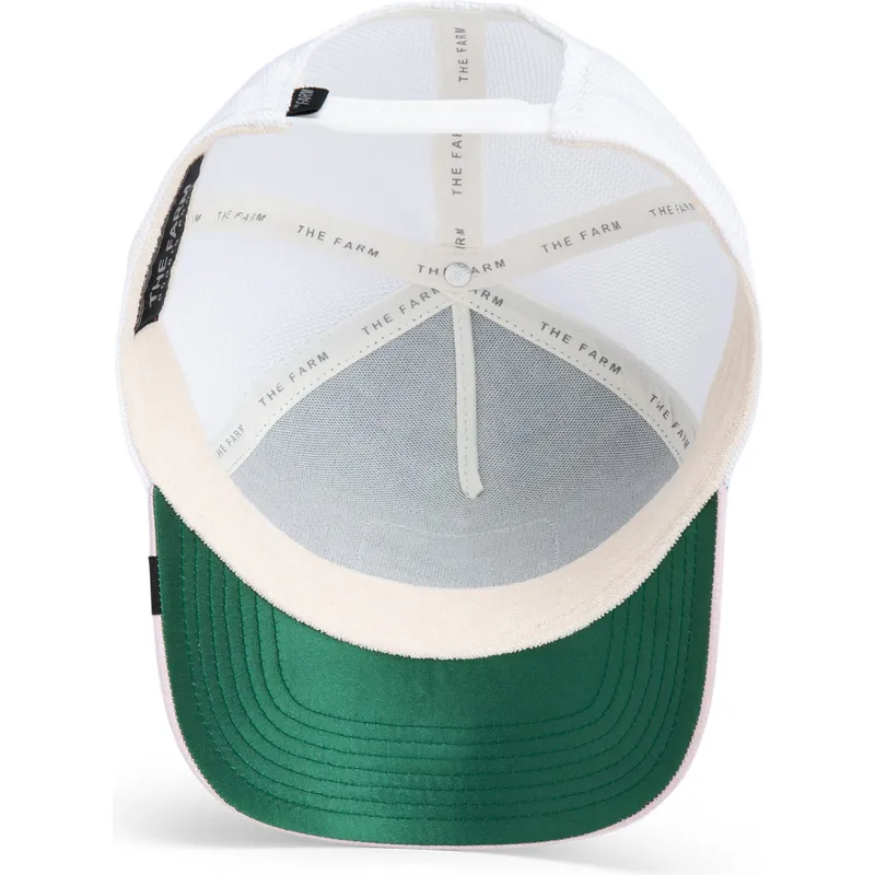 mutsid-kumer-mitmevarviline-snapback-goorin-bros-turtle-wavy-allablur-great-escape-the-farm-green-white-and-pink-hat-the-farm-go