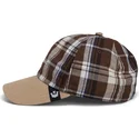 cap-kumer-brown-snapback-goorin-bros-curved-brim-ask-your-mother-papa-cap-madras-the-farm-brown-cap-the-farm-de-goorin-bros